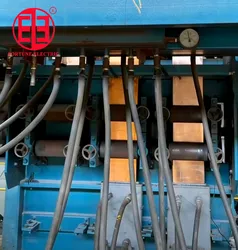 Fortgeschrittene Kupferband-Kontinuum-Gießmaschine für die Busbar-Produktion