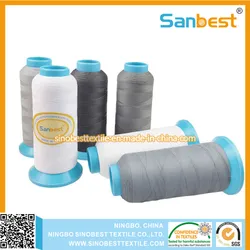 Bunte matte Polyester-Stickgarne für Maschinenstickerei