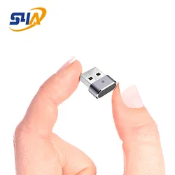 Leitor de Impressão Digital Mini USB para Login no Windows, Dispositivo de Identificação de Senha e Desbloqueio