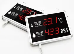 Misuratore di Temperatura e Umidità Display Grande Display Alta Precisione Pannello LCD per Temperatura e Umidità