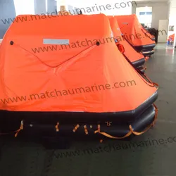 Thuyền đánh cá sử dụng thả bè phao xuống nước