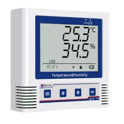 Sensore di temperatura e umidità professionale, registratore di dati di temperatura USB in tempo reale