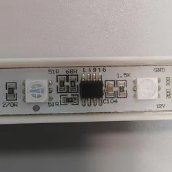 SMD5050 RGB LED 간판 모듈 12V IP65 3LEDs 방수 상점 창문 문자 간판
