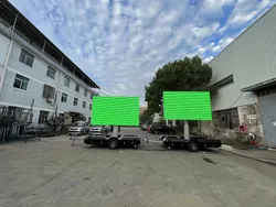 LED-Schild Hochkapazitäts tragbarer LED-Anzeigetrailer für Veranstaltungen LED-Anzeigebildschirm