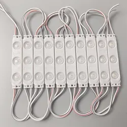10000K Módulo LED Branco Frio IP65 3 Módulos de Luz LED para Painéis de LED para Sinais de Caixa de Luz