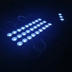 10000K Módulo LED Branco Frio IP65 3 Módulos de Luz LED para Painéis de LED para Sinais de Caixa de Luz