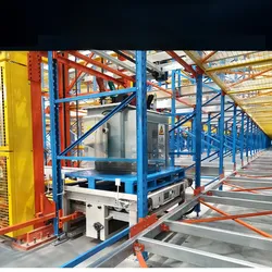 Sistema de Armazenagem e Recuperação Automatizado de Alta Qualidade, Sistema de Estantes com Transporte Automatizado, Armazém Logístico