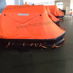 Thuyền đánh cá sử dụng thả bè phao xuống nước