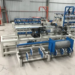 Maschine zur Herstellung von Schutznetzen für kommerzielle Zäune, Maschine zur Herstellung von Kettengliedzäunen, Maschine zur Herstellung von Eisen-Drahtgeweben