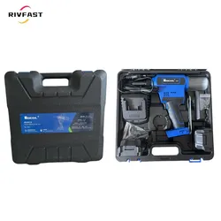 Nova Pistola de Rebites Sem Fio Rl-Td1 Rebite Elétrico Função Conveniente de Contagem de Pregos para Rebites de Grande Tamanho