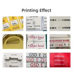 50cm Großer tragbarer Handdrucker für QR-Code-Barcode-Kartonbeschriftung
