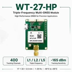 Placa de Desenvolvimento RTK de Alta Precisão para Posicionamento Preciso