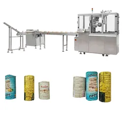 Máquina de embalaje plegada completa automática para torta de arroz X