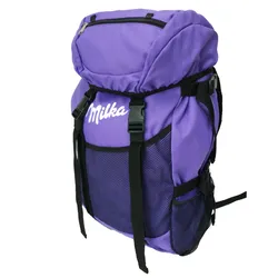 Kann mit benutzerdefiniertem Logo lila Rucksack Basketball Zugbeutel angepasst werden