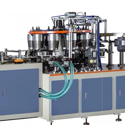 Macchina per la produzione di bicchieri di carta per popcorn, macchina per la produzione di secchi di carta, macchina per la produzione di ciotole di carta