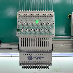 Effiziente computerisierte 1500 Rpm Mehrkopf-Stickmaschine für große Projekte