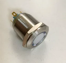19mm Panel-Montageschraubenklemmen Tri-Farben RGY RGB Anzeigeleuchte