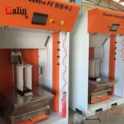 Système de revêtement en poudre électrostatique Centre de poudre pour changement de couleur rapide