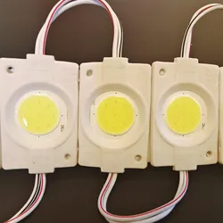 Módulo de LED COB redondo de alta potência, alta luminosidade e alta intensidade para sinais e letras 9chips