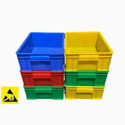 Verschiedene Farben ESD Antistatische Zirkulationsplastikbehälterbox