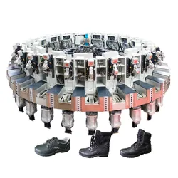 Original Fabrik Neu Modell Angepasst 30 Station Dreh-TPU PU Spritzgießmaschine Spritzgießmaschine