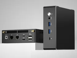 Computador Mini Dual RJ45 Portas Dual DDR5 Slots AMD R9 7940HS