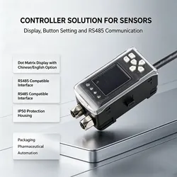 Sensore fotoelettrico ad alta precisione IP67 interruttore foto sensore ottico per automazione