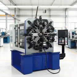 Máy tạo hình lò xo cho các bộ phận động cơ ô tô được rèn trục CNC 10