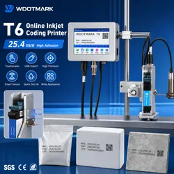 Automatische Produktionslinie Tintenstrahldrucker Datum QR-Code Barcode Druckmaschine
