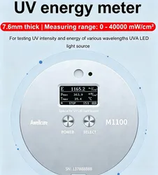 Handheld-UV-Intensitätsradiometer misst die UV-Lichtintensität für Lichtaushärtungsprozesse