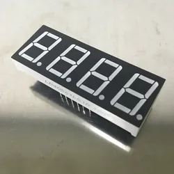 Reines Grün 4 Ziffer 0.56 Zoll 7 Segment LED-Anzeige Gemeinsame Kathode