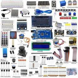 Kits de Aprendizado DIY de Projetos Eletrônicos Placa de Desenvolvimento para Arduino Mega2560 Kit Inicial