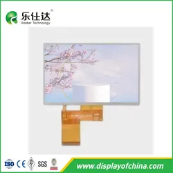 4.3 인치 IPS Rtp TFT LCD 디스플레이 화면과 800*480 해상도