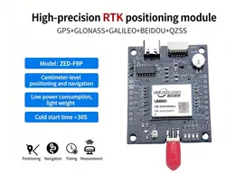 Placa Um980 - módulo de posicionamento RTK de banda completa ao nível do centímetro com multibanda GNSS