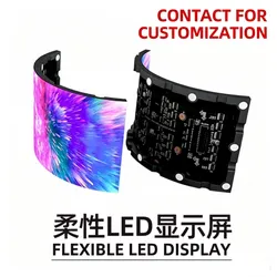 Biegbares, rollbares, flexibles Videowand-Modul für kreative Beschilderung mit leichtem LED-Display