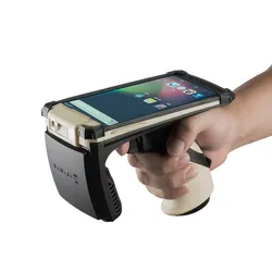 ประสิทธิภาพ RFID ชั้นนำของอุตสาหกรรม เครื่องอ่าน RFID Android แบบทนทาน เครื่องอ่าน RFID UHF แบบมือถือ