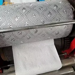 Máquina de Produção de Papel Tissue com Padrão em Relevo