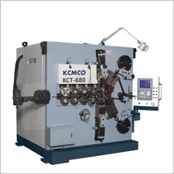 KCMCO KCT-680 6 mesin gulung pegas musim semi, mesin CNC pegas cam membuat