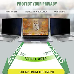 14 Zoll Anti-Spionage Abnehmbarer Computer Datenschutzbildschirmfilter Laptop Datenschutzfilter