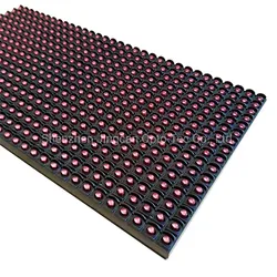 (EENKLEURIGE LED MODULE SERIE) EENKLEURIGE P10 LED MODULE 32X16 PIXELAFSTAND LED SCHERM