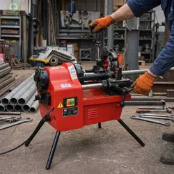 2 Zoll 4 Zoll elektrische Rohrgewindeschneidemaschine Hersteller mit automatischer elektrischer Rohrgewindeschneidemaschine