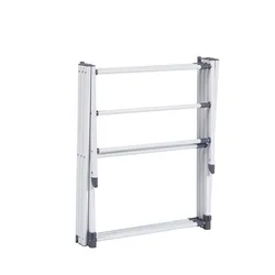 Drehbarer Display-Trockenständer für die Decke und Wand montiert, im Freien 3tier Einzelhandel Goldene Garderobe Kleider-Trockenständer