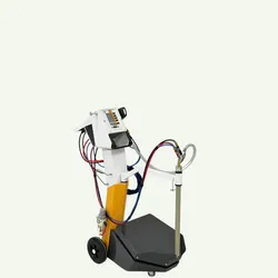 Máquina de Pintura Eletrostática em Pó com Caixa Vibratória