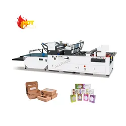 Fabrikpreis Kartonbox Fenster Klebemaschine Papierbox Fenster Patch-Klebemaschine