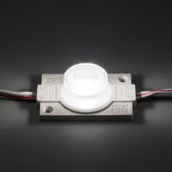 Modul 2W Modul LED Daya Tinggi Lampu Sisi Pencahayaan Lensa Modul Cahaya untuk Iklan Papan Nama