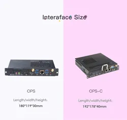 Computador Intel Core de Memória RAM Mini Embutido por Atacado OPS I5 I7