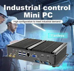 Mini PC Quad Core Mini Computador Poderoso Mini PC