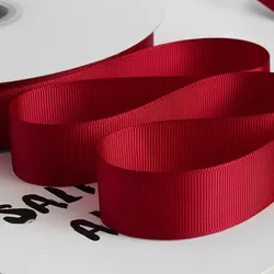 Großhandels einfarbiges Grosgrainband dekoratives Polyesterband