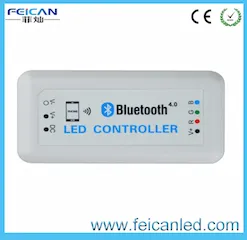 Neuer Controller-Stütz-IOS der Station-LED RGB FernBluetooth u. androides Smartphone