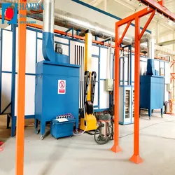 PP Schnelle Farbwechsel Automatische Pulverbeschichtungsanlage